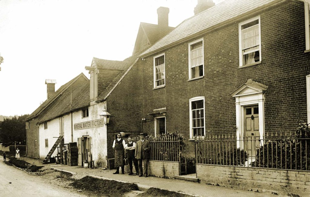 Hartridges Mineral Water Factory and Weaverlands c1900
