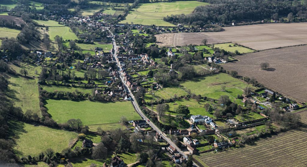 Aerial View of Hambledon