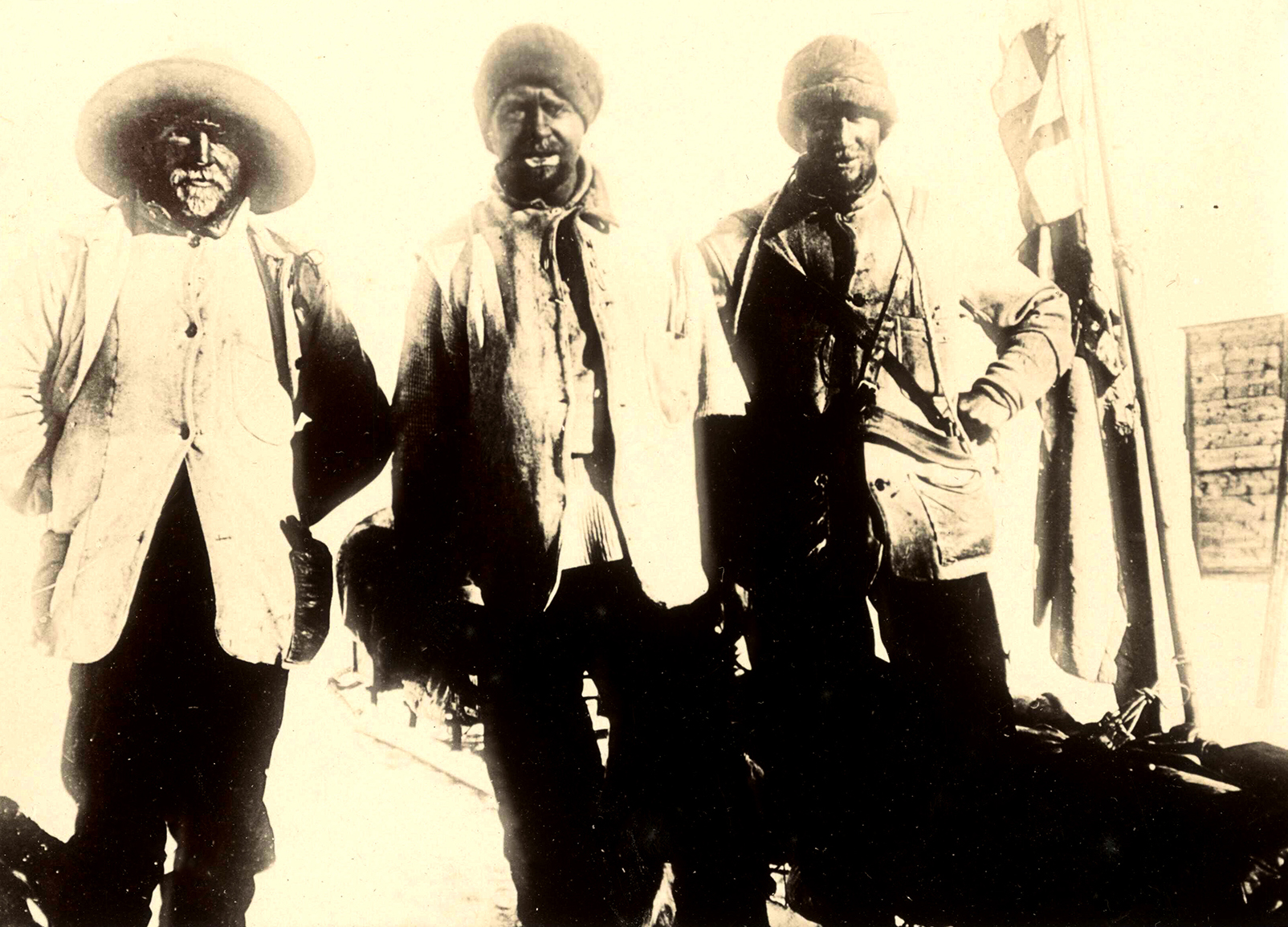 Shackleton, Scott and Wilson