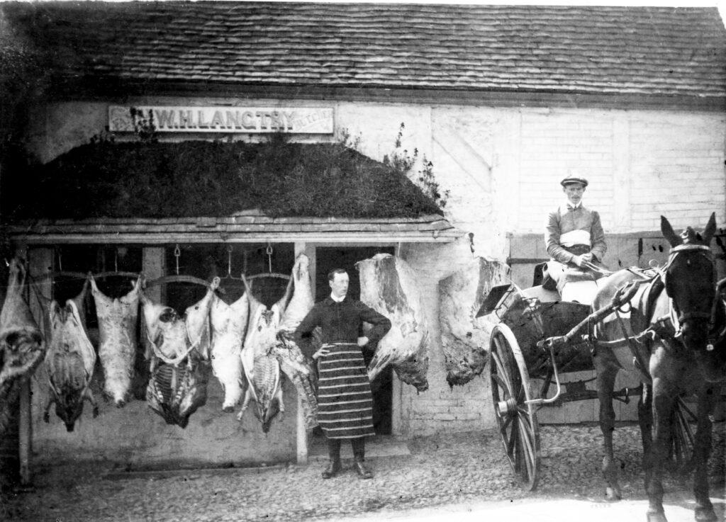 Langtry's Butchers - High Street c1895